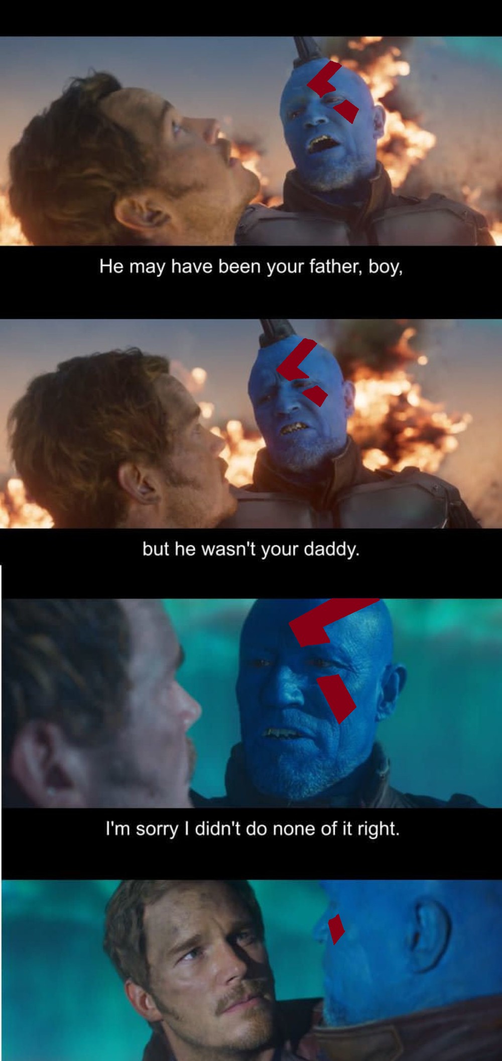 That S Just The Quote From The Movie But Hey It S Added By Thefixer At Best Dad In The Mcu