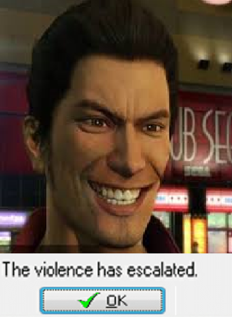 Kiryu Smile Meme