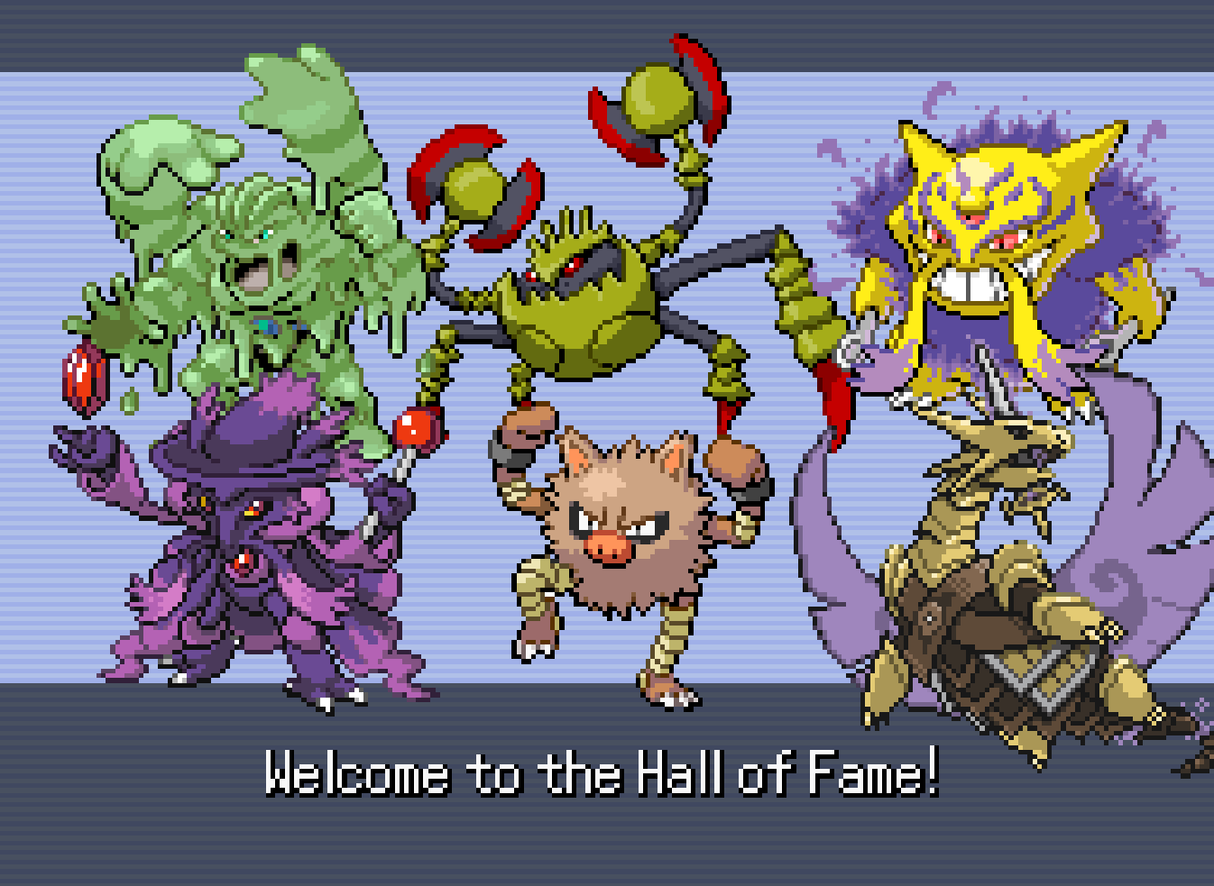 Pokemon Infinite Fusion HOF. The randomizer was a lot of fun. :  r/PokemonHallOfFame