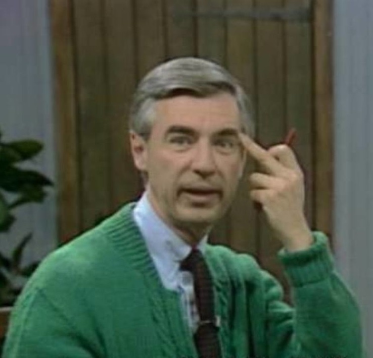 Back to the content '(Reposts) Mr. Rogers'. 