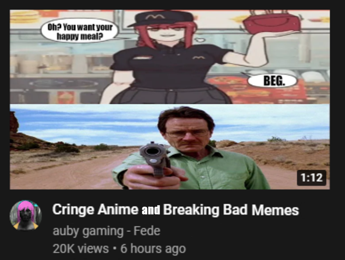 Anime Memes Being replaced by Breaking Bad : r/breakingbadmemes