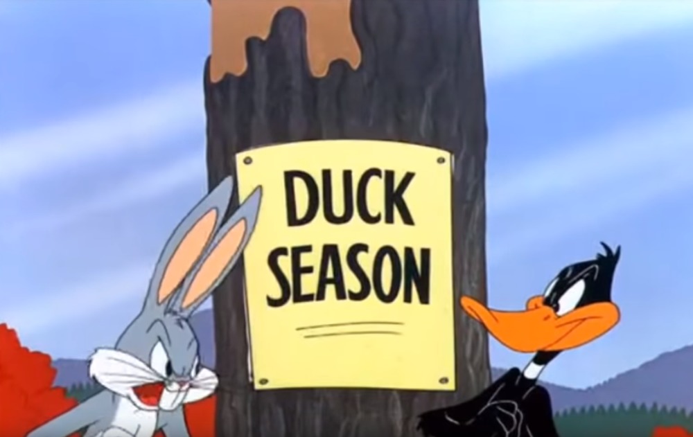 Wabbit Season 180773723 Added By Merrrione At It S Duck Season Boys - duck season dog roblox