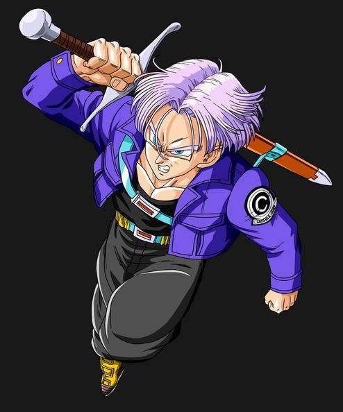 Blue Hair Trunks Looks Silly But He S A Beast 160495632 Added