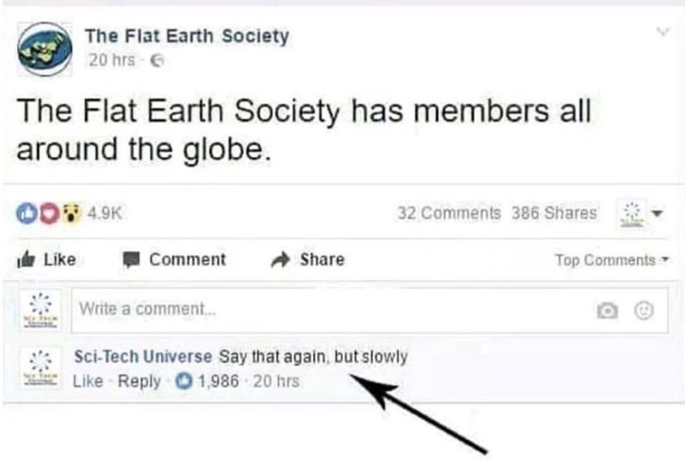 flat earth society discord