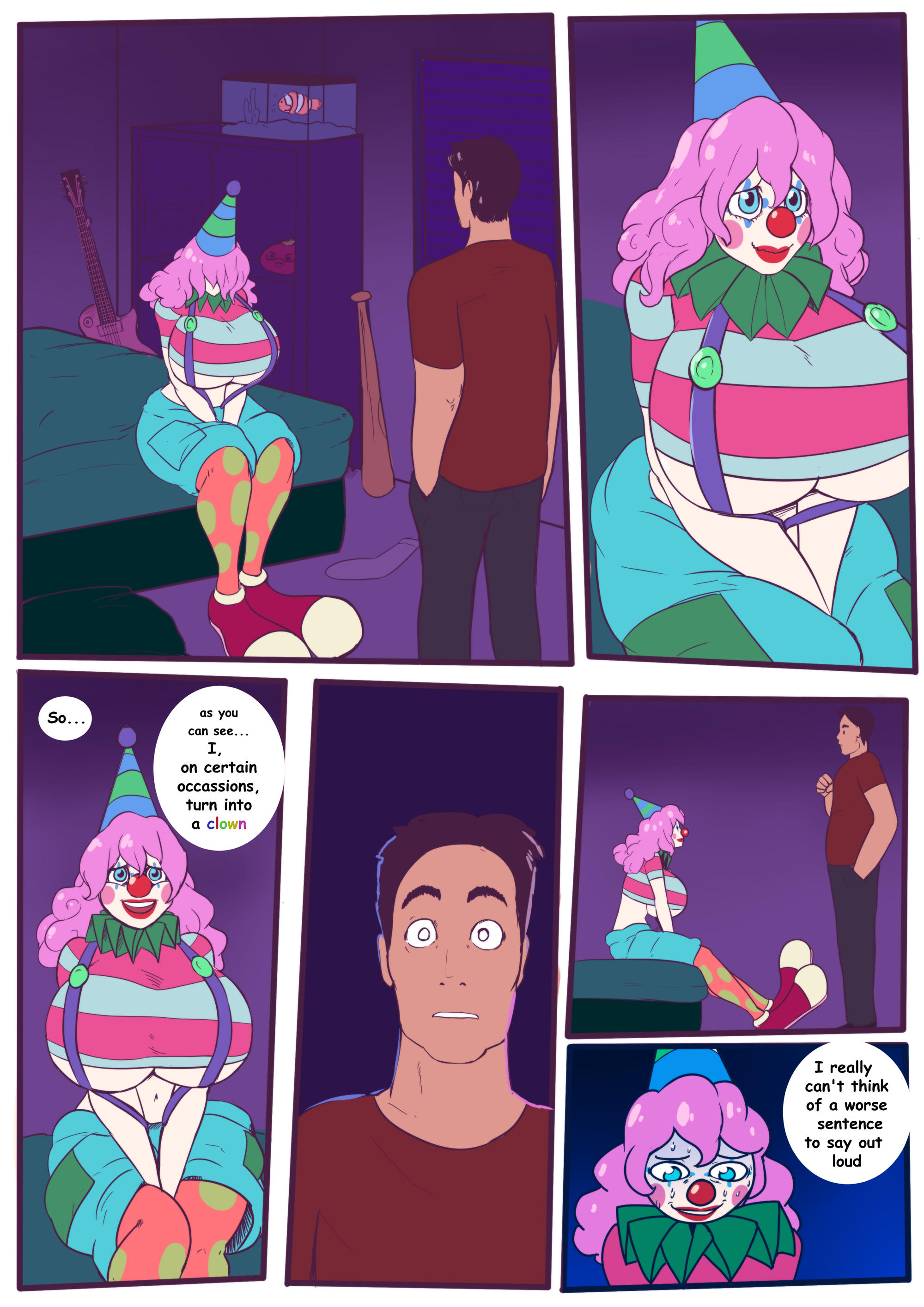 A perfectly normal comic where nothing weird happens