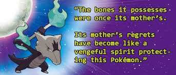 Marowak, Pokédex