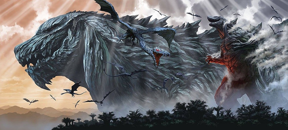 godzilla, godzilla earth, and ancalagon (godzilla and 3 more