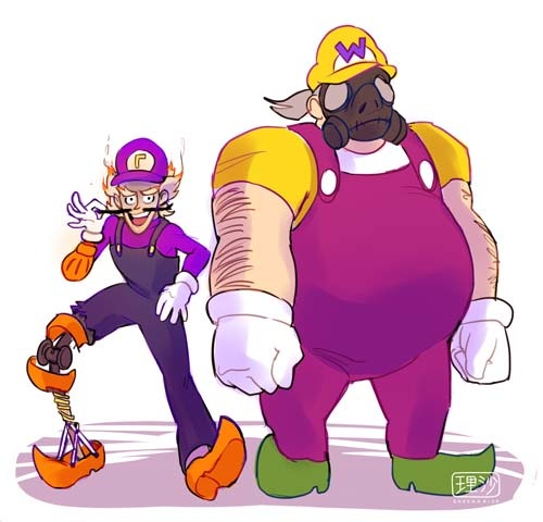 I Just Like Waluigi More Than The Others Hes Tall 171822733 Added By Rubyblooddemonking At Waluigi