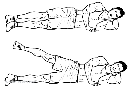 Back Leg Lifts  Illustrated Exercise Guide