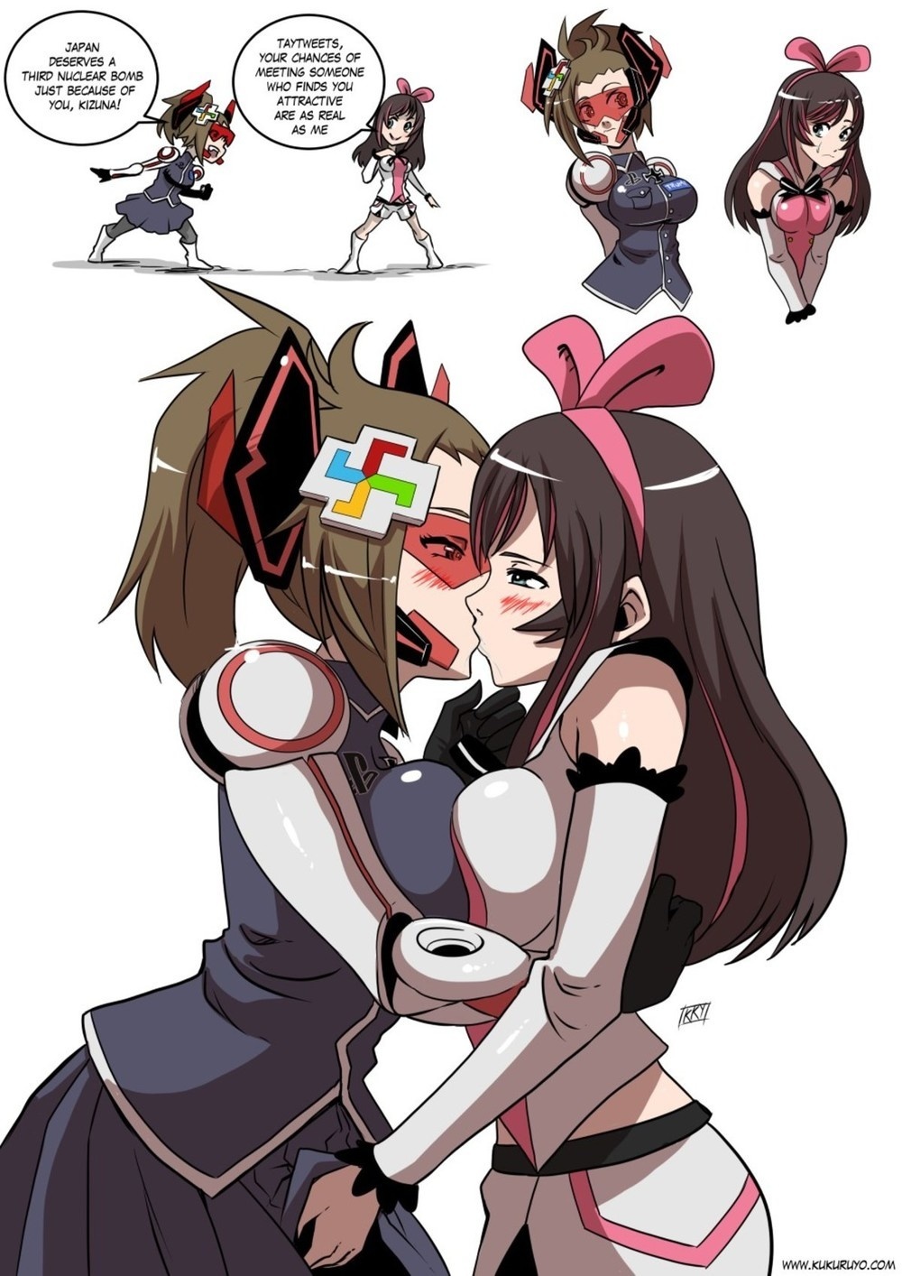 Kizuna Ai likes girls