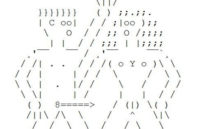 Christopher Johnson's ASCII Art Collection 2020.