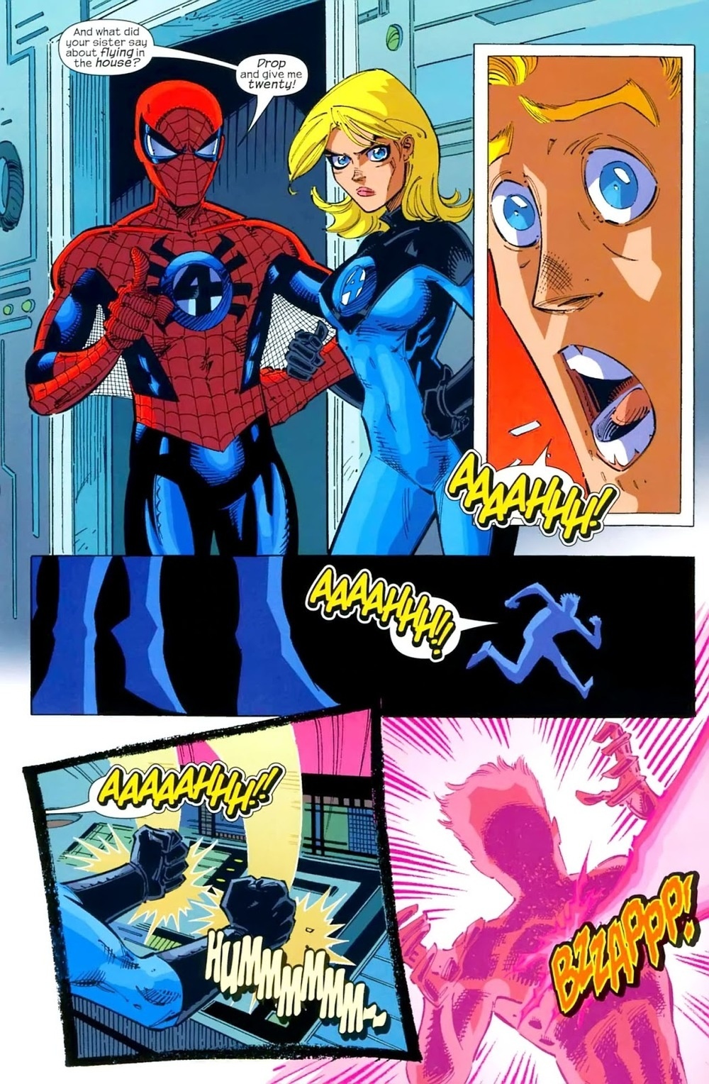 Spider-man X Invisible Woman - #179680369 added by greeeed at Thicc