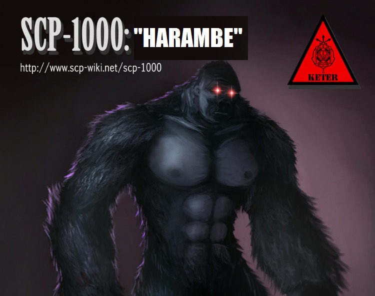 SCP-1000 Bigfoot, object class keter