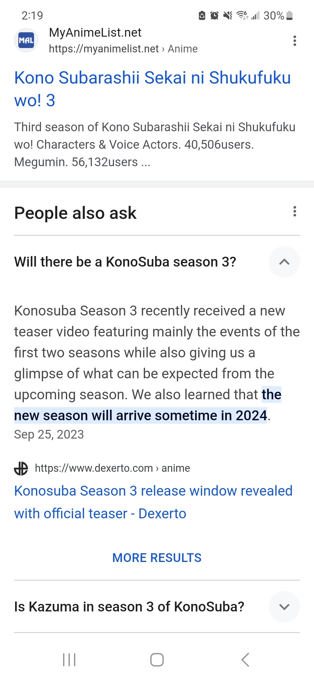 Konosuba Season 3 release window revealed with official teaser - Dexerto
