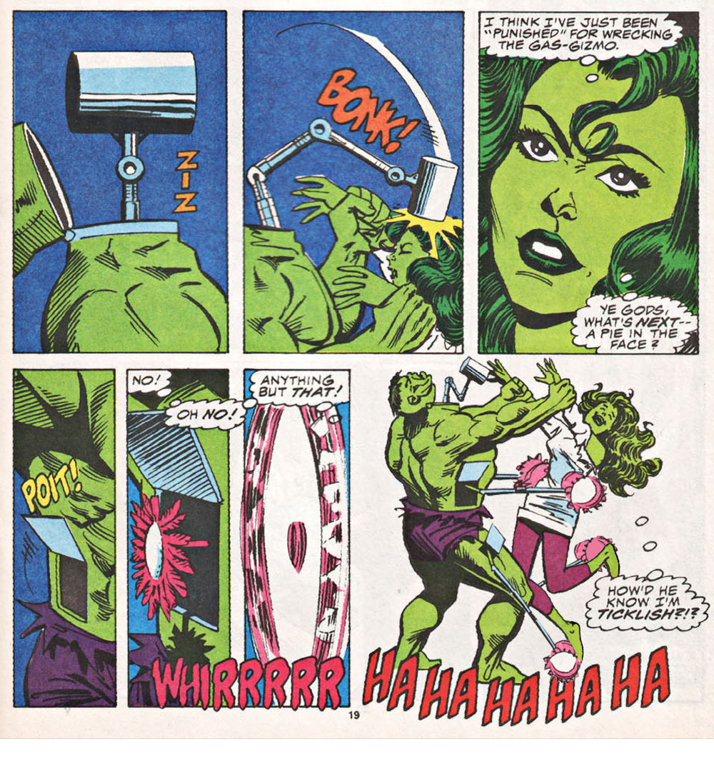 She Hulk has fun weaknesses - #212677206 added by maaarknuuuut at daffy  upset Frog