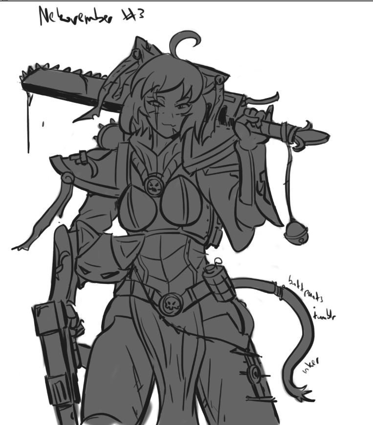 Yes: Catgirls exist in Warhammer 40k, Cat Girl