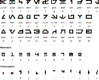 written code shapes alien language translator